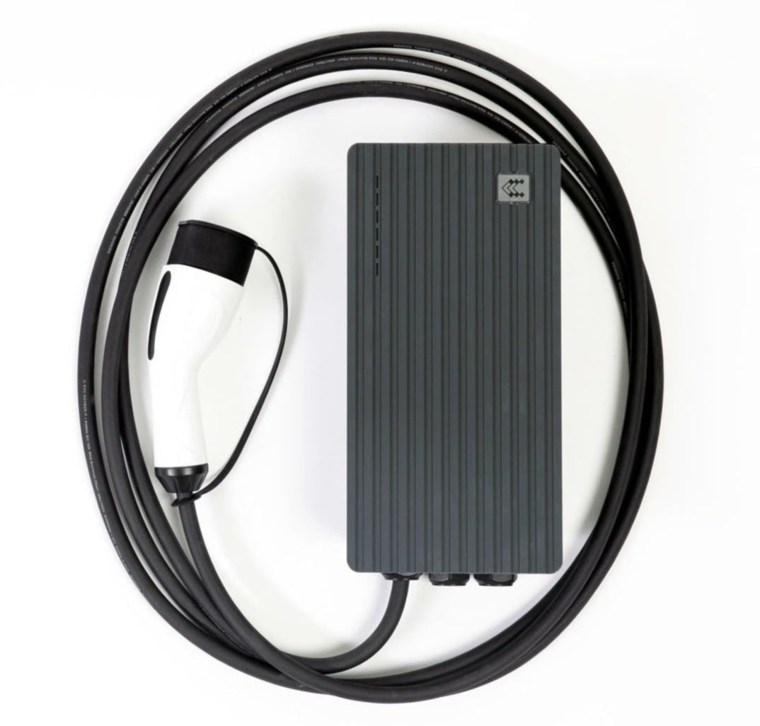 Teltonika Teltocharge EVC101 Slate Grey 7.4kw Charger With Type 2 Cable (5m)
