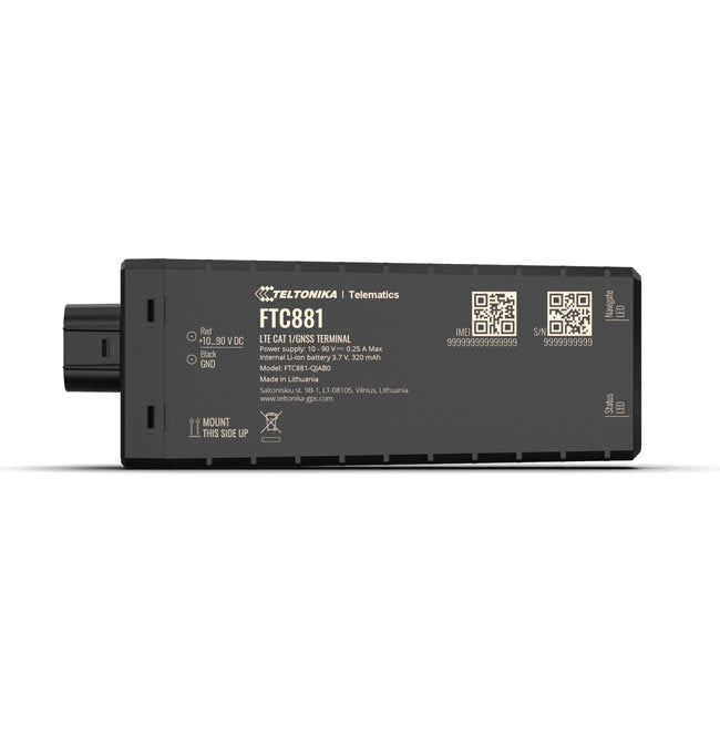 Teltonika FTC881- High voltage 4G LTE Cat 1 battery-mounted vehicle GPS tracker with enhanced GNSS accuracy and IP69K resista (2)
