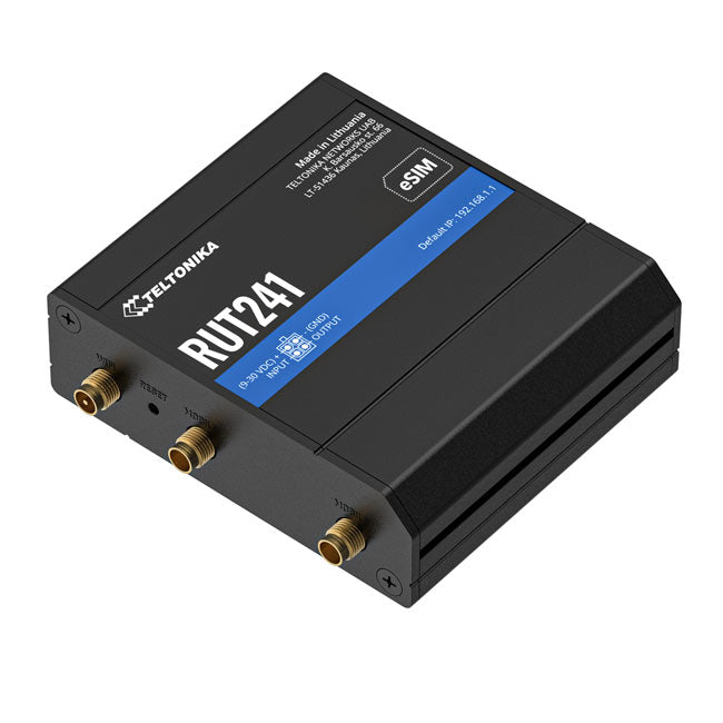 Teltonika RUT241 eSIMâ„¢ Industrial 4G Router,Global Version, Instant LTE Failover, Compact and Powerful Industrial 4G LTE Ro (5)