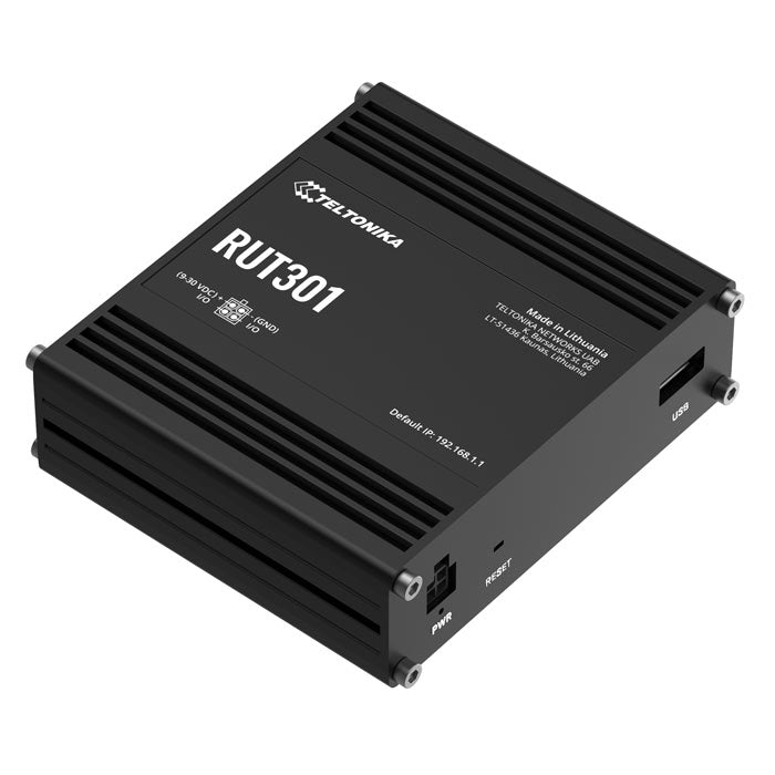 Teltonika RUT301 Industrial Ethernet Router, Rugged Industrial Ethernet Router, 5 Ethernet Ports, 2 Configurable Digital Inpu (3)