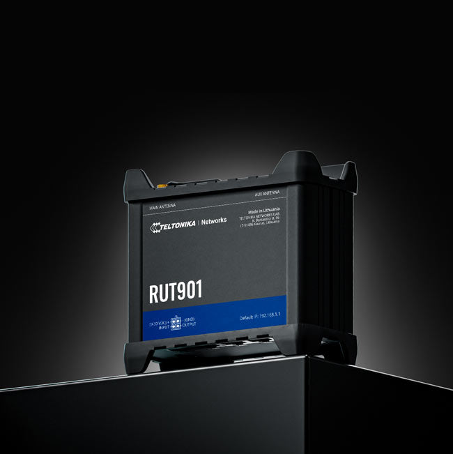 Teltonika RUT901 Industrial Cellular Router, 4G LTE (Cat 4), Dual SIM, Wi-Fi, MQTT, Modbus TCP, DNP3, PSU included (2)