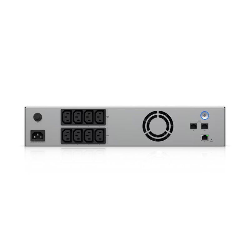 UPS-2U Ubiquiti UniFi managed 1.5kVA Rackmount Uninterruptible Power Supply with 8 outlets and field replaceable battery (3)