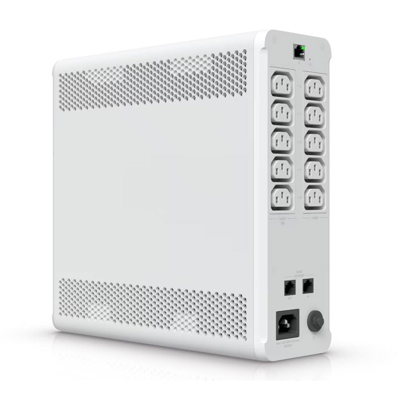 UPS-Tower Ubiquiti UniFi Managed 1kVA Uninterruptible Power Supply with 10 outlets and hot swappable battery By Ubiquiti - Buy Now - NZ $399.88 At The Tech Geeks New Zealand