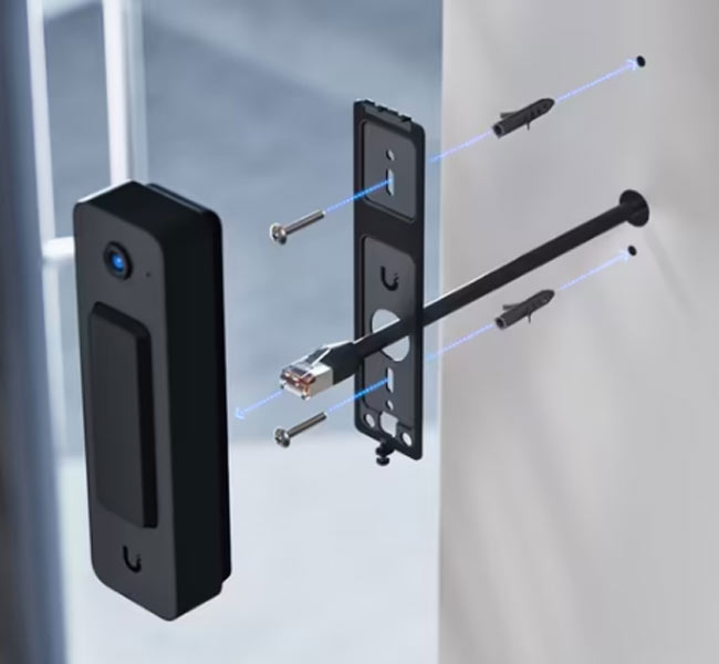 UVC-Doorbell-B Ubiquiti UniFi Protect Doorbell Lite (Black) (7)