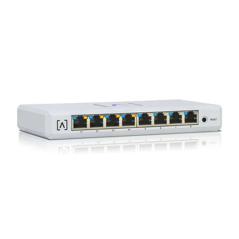 S8-POE Alta Labs 8 Port PoE Switch (4 Ports PoE) - 60W