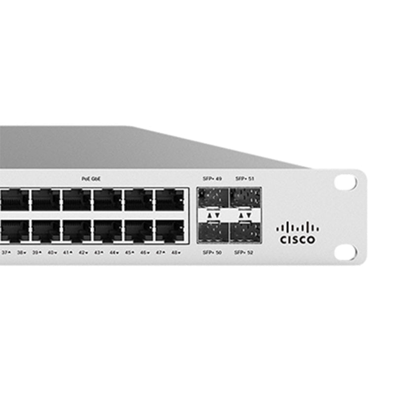Meraki MS125-48LP 10G L2 Cloud Managed 48x GigE 370W PoE Switch By Cisco Meraki - Buy Now - NZ $4805.19 At The Tech Geeks New Zealand
