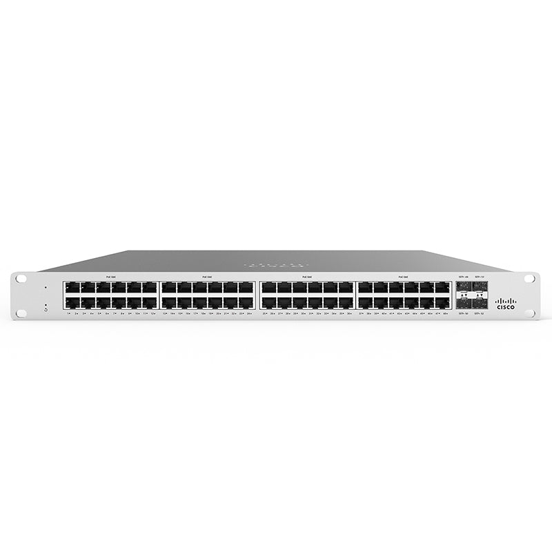Meraki MS125-48LP 10G L2 Cloud Managed 48x GigE 370W PoE Switch By Cisco Meraki - Buy Now - NZ $4805.19 At The Tech Geeks New Zealand