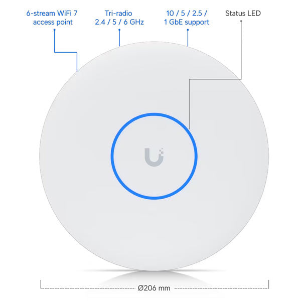 U7‑Pro‑XG – Ubiquiti UniFi U7 Pro XG WiFi 7 Access Point (11)