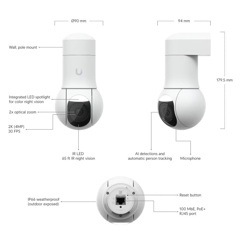 UVC-G5-PTZ Ubiquiti UniFi Protect Camera G5 PTZ (10)