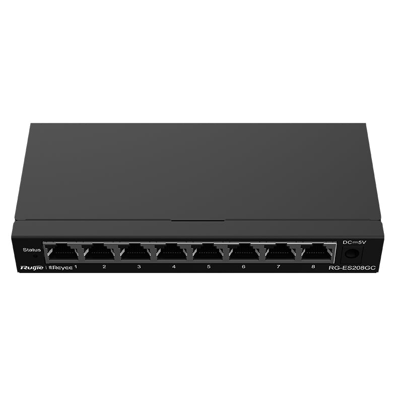 RG-ES208GC Ruijie Reyee 8 Port Switch By Ruijie - Buy Now - NZ $82 At The Tech Geeks New Zealand