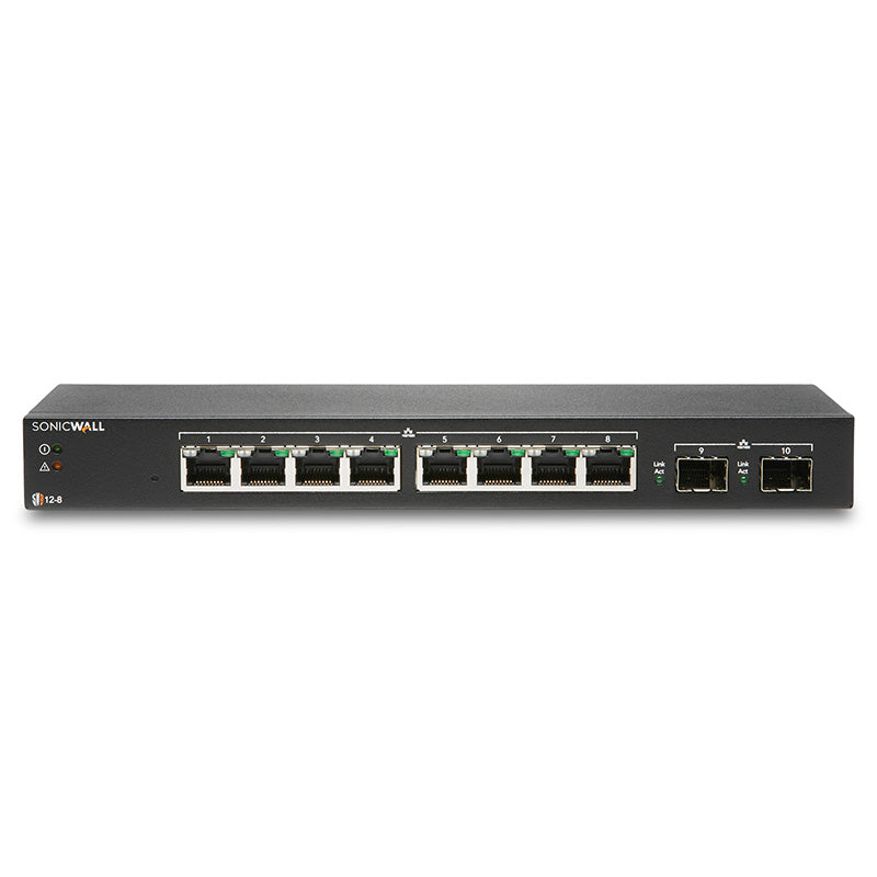 SonicWall Switch SWS 12-8 / 12-8 PoE By SonicWall - Buy Now - NZ $530.55 At The Tech Geeks New Zealand