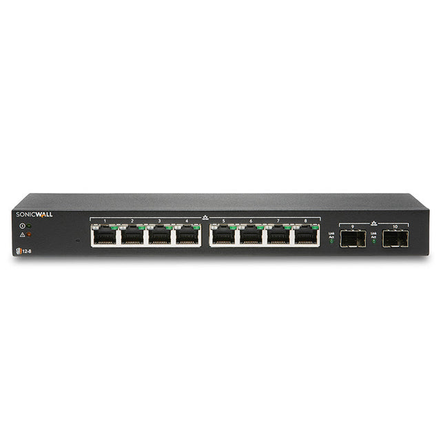 SonicWall Switch SWS 12-8 / 12-8 PoE By SonicWall - Buy Now - NZ $530.55 At The Tech Geeks New Zealand
