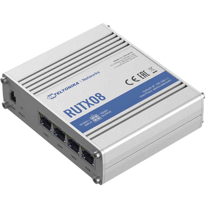 RUTX08 Teltonika Gigabit Ethernet Router