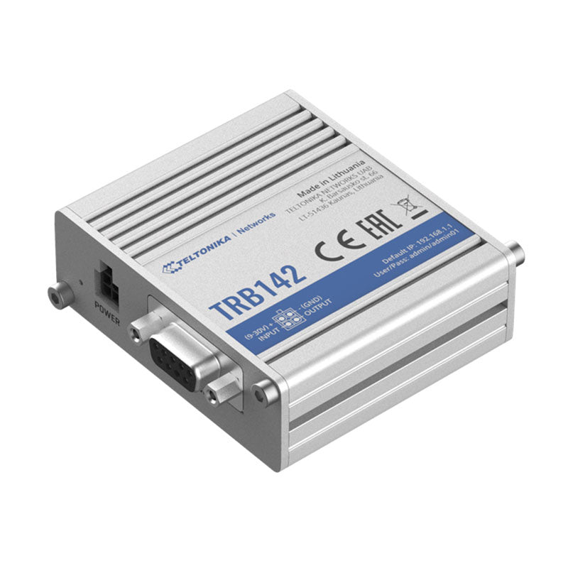 TRB142 Teltonika 4G LTE RS232 Gateway
