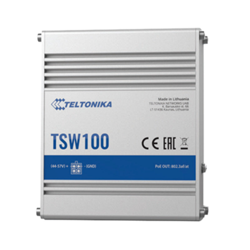TSW100 Teltonika Unmanaged PoE+ Switch (2)
