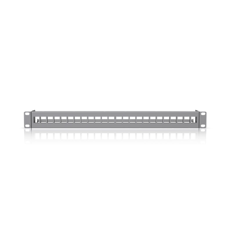 UACC-Rack-Panel-Patch-Blank-24 Ubiquiti Rack Mount Blank Keystone Patch Panel 24-Port (4)