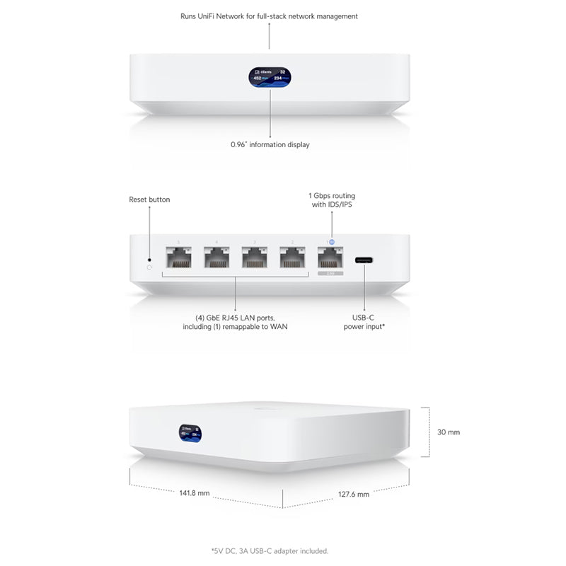UCG-Ultra Ubiquiti Cloud Gateway Ultra By Ubiquiti - Buy Now - NZ $222.36 At The Tech Geeks New Zealand