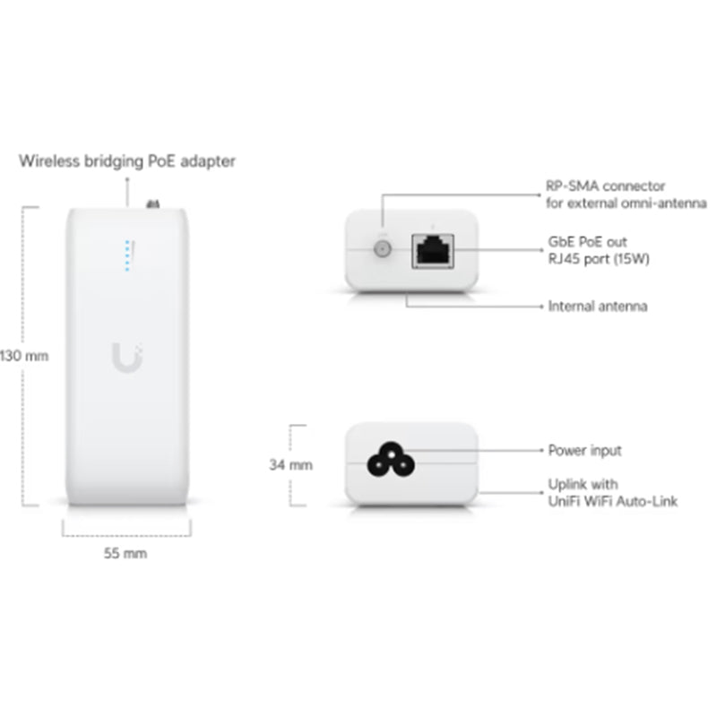 UDB Ubiquiti UniFi Device Bridge By Ubiquiti - Buy Now - NZ $254.47 At The Tech Geeks New Zealand