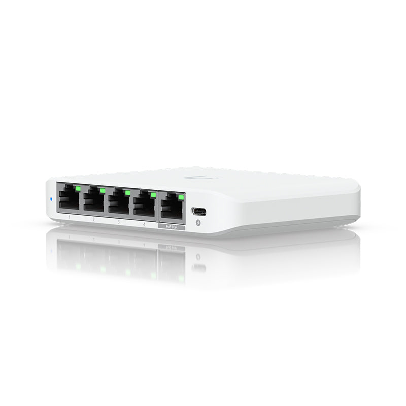 USW-Flex-2.5G-5 Ubiquiti UniFi Switch Flex Mini 5 Port, 2.5GbE Switch By Ubiquiti - Buy Now - NZ $133.65 At The Tech Geeks New Zealand
