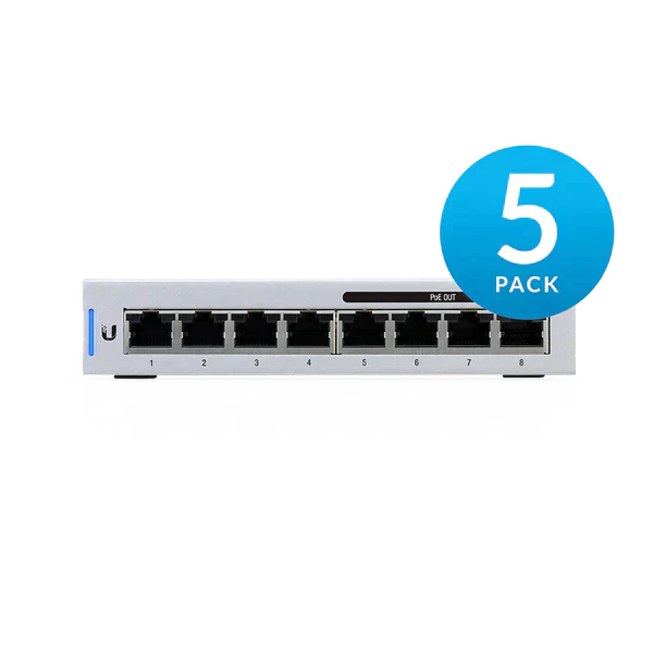 US-8-60W Ubiquiti UniFi Switch 8 PoE (60W) (5)