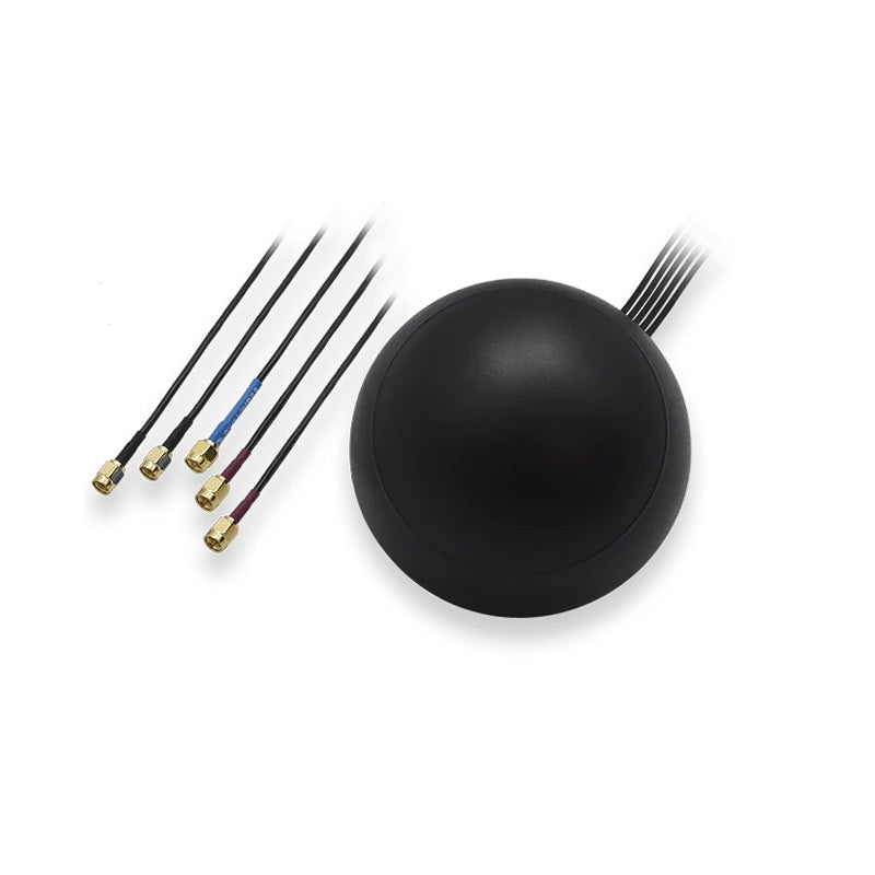PR1KCO28 Teltonika Combo MIMO Mobile/GNSS/WiFi Roof SMA Antenna