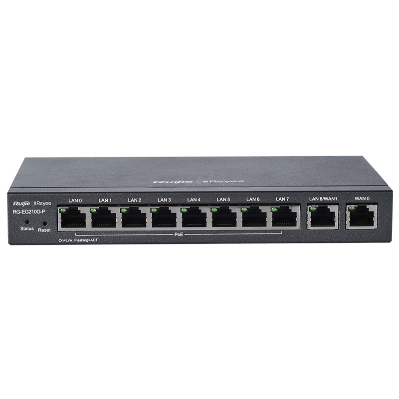 RG-EG210G-P Ruijie Reyee Gigabit Cloud Managed PoE Router By Ruijie - Buy Now - NZ $396 At The Tech Geeks New Zealand