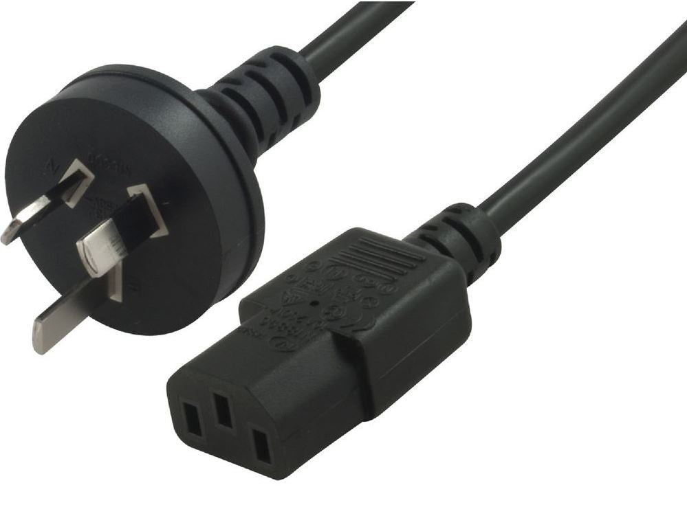 Black Mains Cables (2)