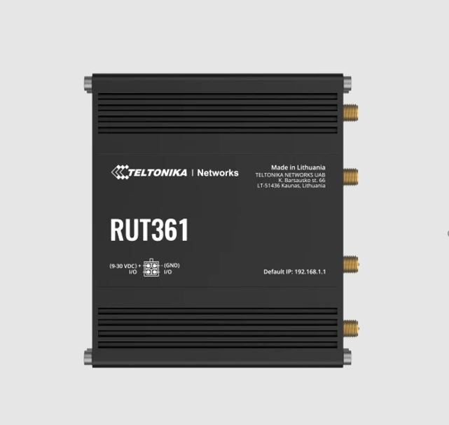 RUT361 Teltonika 4G/LTE CAT6 Industrial Cellular Router