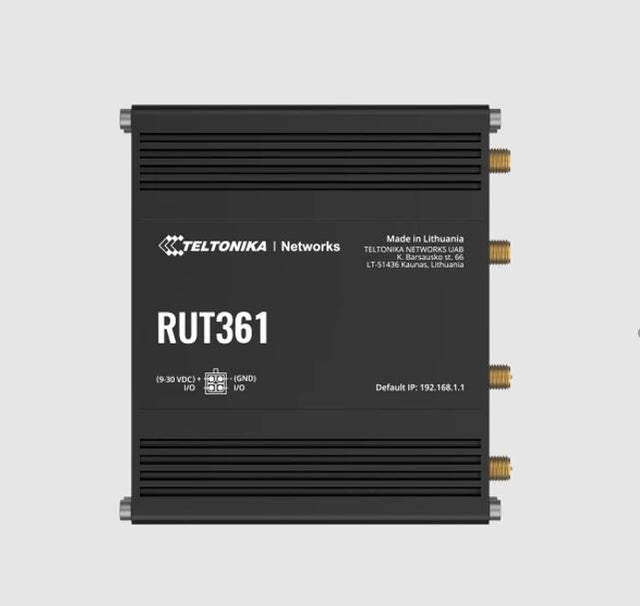 RUT361 Teltonika 4G/LTE CAT6 Industrial Cellular Router