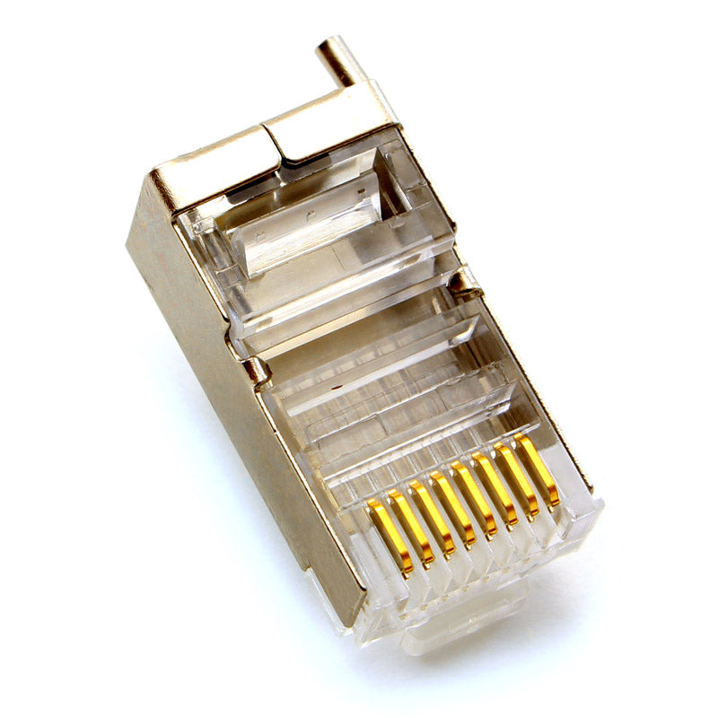 Ubiquiti UISP Sheilded Cable RJ45 Connector x 100 per pack - Replaces TC-Con By Ubiquiti - Buy Now - NZ $68.75 At The Tech Geeks New Zealand