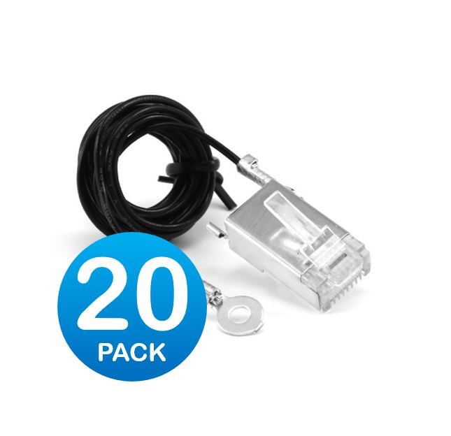 TC-GND Ubiquiti Tough Cable RJ45 Connector (20pc) By Ubiquiti - Buy Now - NZ $1686.56 At The Tech Geeks New Zealand