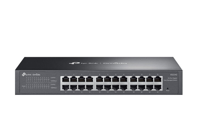 TP-Link ES224G Omada 24-Port Gigabit Easy Managed Switch, Flow Control, Loopback Detection, Port Isolation, Port Mirroring, LAG, VLAN, IGMP Snooping, By TP-LINK - Buy Now - NZ $271.70 At The Tech Geeks New Zealand
