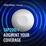 Teltonika TAP200 Wi-Fi 5 Access Point, Dual Band Wi-Fi, Supporting speeds of up to 1000 Mbps and PoE-in Functionality, PSU excluded By Teltonika - Buy Now - NZ $117.09 At The Tech Geeks New Zealand