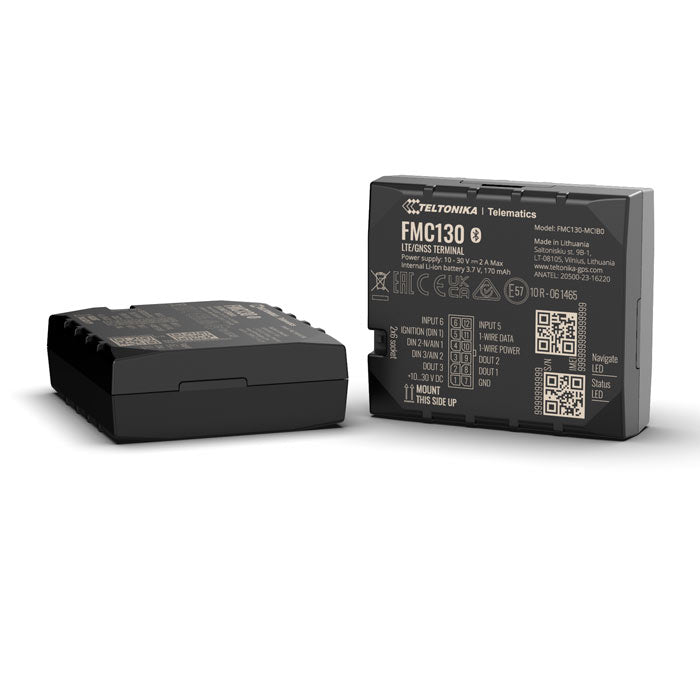 Teltonika FMC130 Hard Wired Fleet Management System - High Gain GNSS and IoT/GSM Antennas, Internal Backup Battery (2)