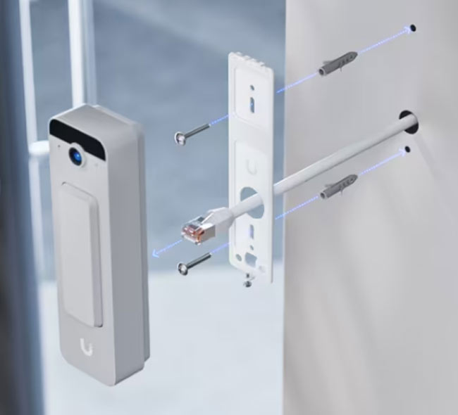 UVC-Doorbell-W Ubiquiti UniFi Protect Doorbell Lite (White) By Ubiquiti - Buy Now - NZ $301.25 At The Tech Geeks New Zealand