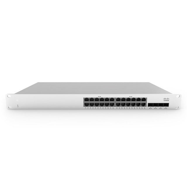 Meraki MS210-24P 1G L2 Cloud Managed 24x GigE 370W PoE Switch By Cisco Meraki - Buy Now - NZ $3805.89 At The Tech Geeks New Zealand
