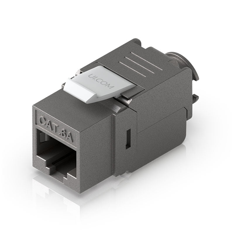 UACC-Keystone-Jack-C6A Ubiquiti UniFi Cat6A Keystone Jack (12 Pack) By Ubiquiti - Buy Now - NZ $90.23 At The Tech Geeks New Zealand