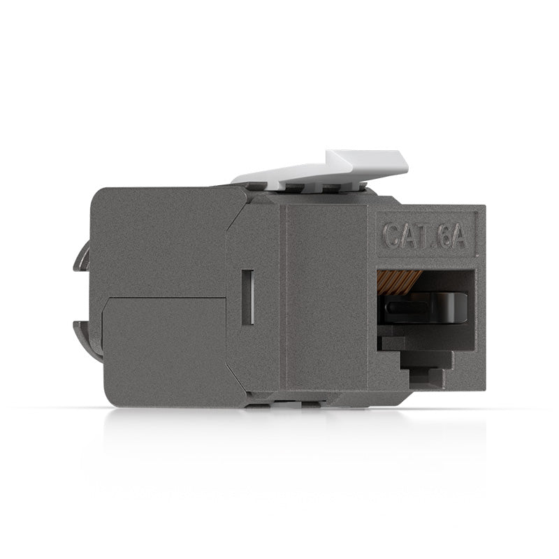 UACC-Keystone-Jack-C6A Ubiquiti UniFi Cat6A Keystone Jack (12 Pack) By Ubiquiti - Buy Now - NZ $90.23 At The Tech Geeks New Zealand