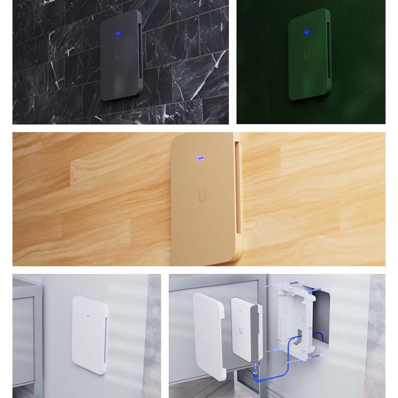 Ubiquiti UACC-U7-Pro-Wall-FM U7 Pro Wall Paintable Flush Mount (9)