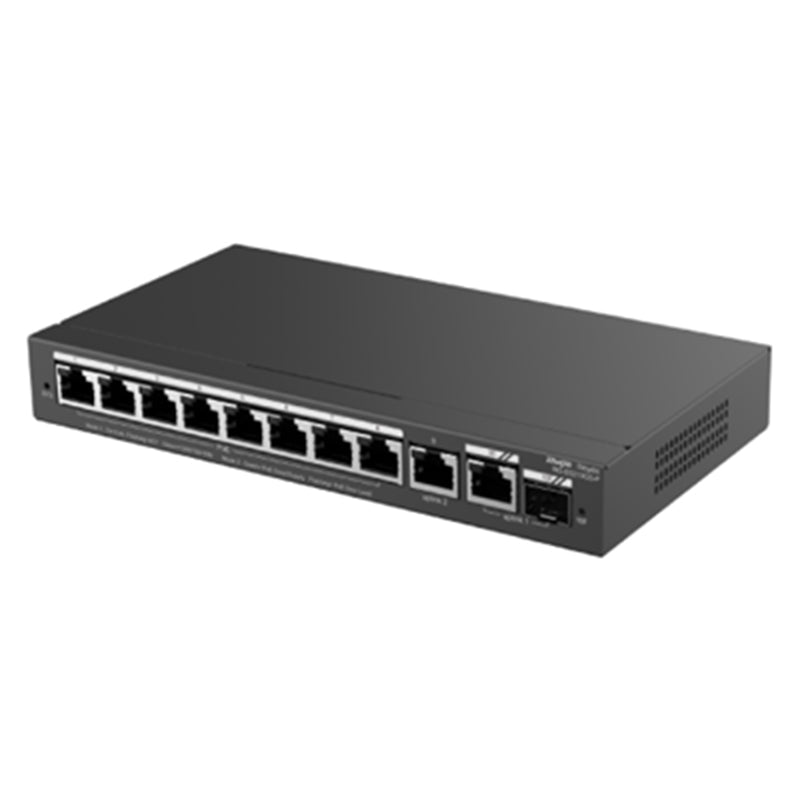 RG-ES210GS-P Ruijie Reyee 10 Port Switch (8 x PoE+) By Ruijie - Buy Now - NZ $254.10 At The Tech Geeks New Zealand
