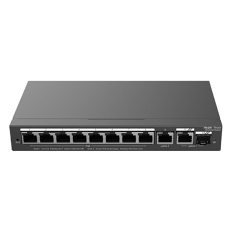 RG-ES210GS-P Ruijie Reyee 10 Port Switch (8 x PoE+) By Ruijie - Buy Now - NZ $254.10 At The Tech Geeks New Zealand