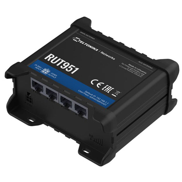 RUT951 Teltonika Industrial 4G LTE Dual-SIM Cellular Router By Teltonika - Buy Now - NZ $534.34 At The Tech Geeks New Zealand