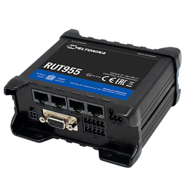 RUT955M033S0 Teltonika Dual-SIM 4G/LT & WiFi Cellular Router