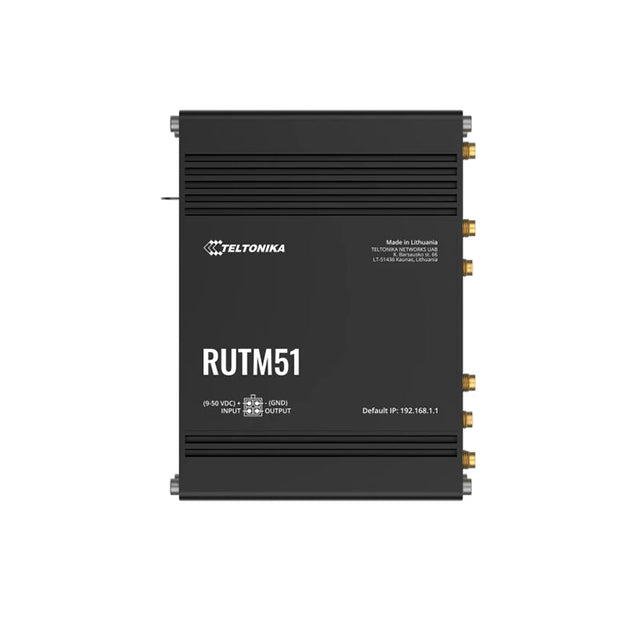 RUTM51 Teltonika Industrial 5G Router By Teltonika - Buy Now - NZ $750.87 At The Tech Geeks New Zealand