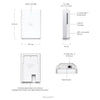 U7-Pro-Wall Ubiquiti Unifi Wireless 7 Wall Mount Access Point By Ubiquiti - Buy Now - AU $445 At The Tech Geeks Australia