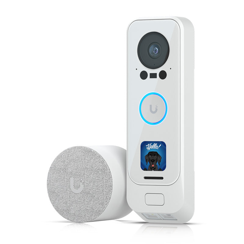 UVC-G4-Doorbell-Pro-PoE-Kit Ubiquiti UniFi G4 Doorbell Professional PoE Kit (White)