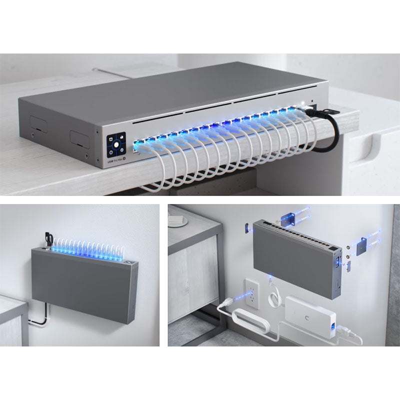 USW-Pro-Max-16-PoE (180W) Ubiquiti UniFi Switch Pro Max 16 Port PoE By Ubiquiti - Buy Now - NZ $994.16 At The Tech Geeks New Zealand