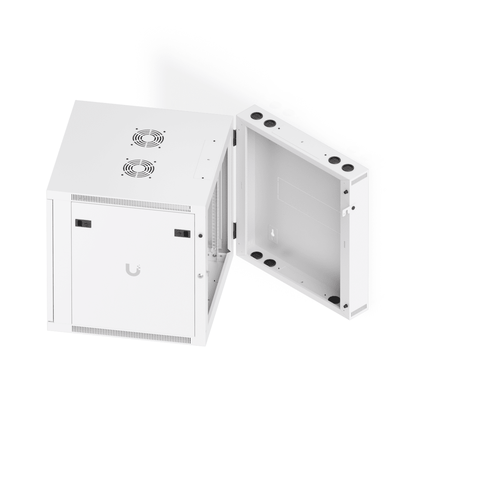 UACC‑Rack‑12U‑Wall‑SW‑P – Ubiquiti 12U Swing Wall‑Mount Rack Cabinet with Perforated Door By Ubiquiti - Buy Now - NZ $0 At The Tech Geeks New Zealand
