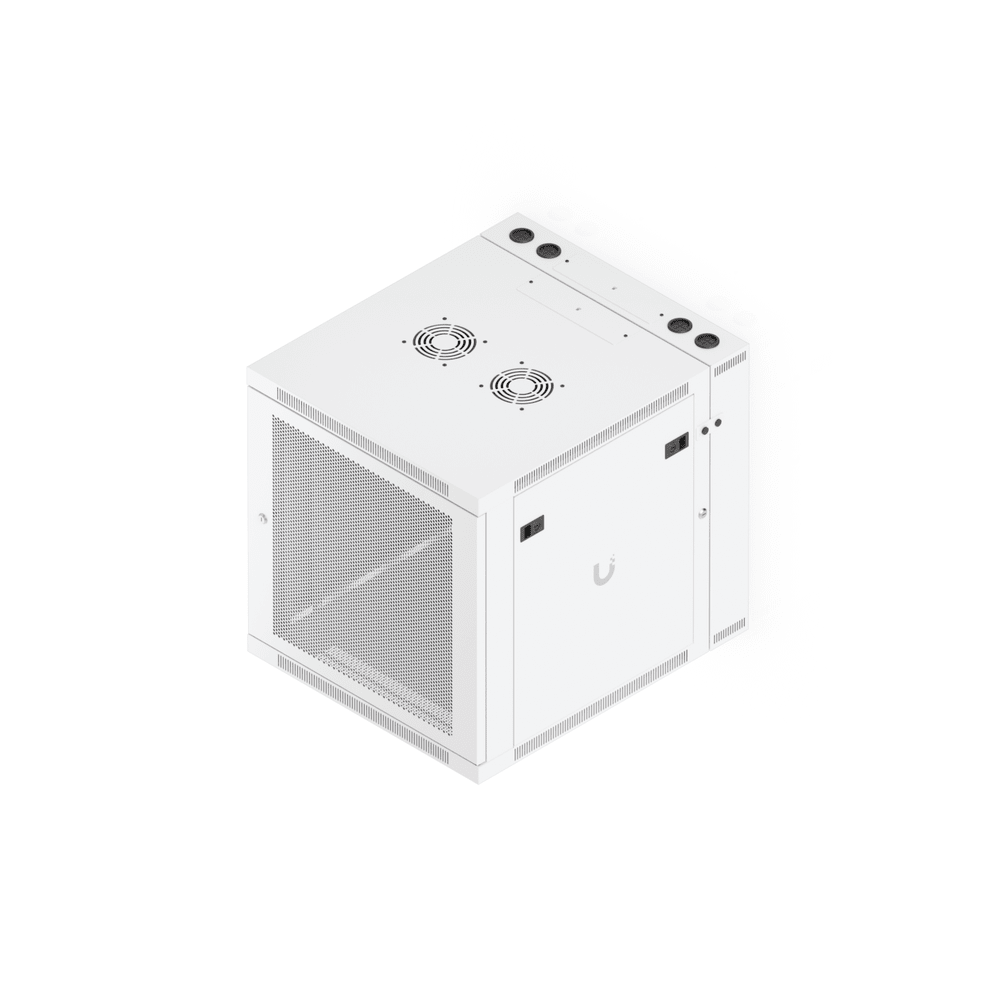 UACC‑Rack‑12U‑Wall‑SW‑P – Ubiquiti 12U Swing Wall‑Mount Rack Cabinet with Perforated Door By Ubiquiti - Buy Now - NZ $0 At The Tech Geeks New Zealand