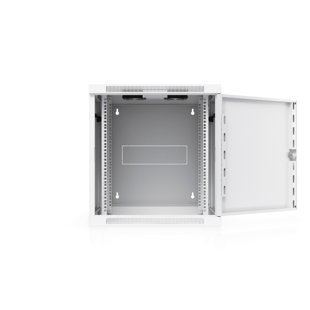 UACC‑Rack‑12U‑Wall‑SW‑P – Ubiquiti 12U Swing Wall‑Mount Rack Cabinet with Perforated Door By Ubiquiti - Buy Now - NZ $0 At The Tech Geeks New Zealand